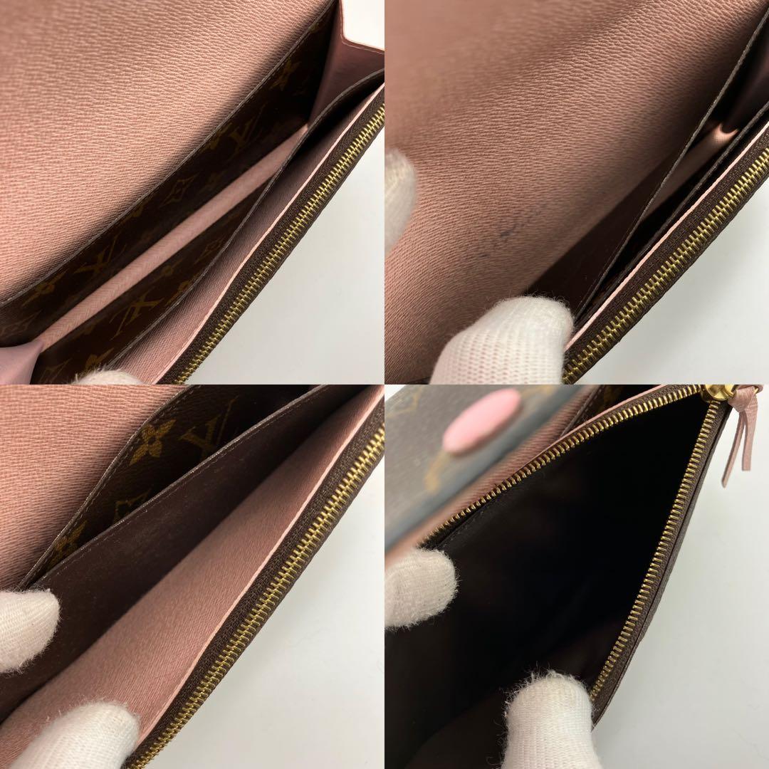 希少✨美品✨ルイヴィトン モノグラム ポルトフォイユ エミリー 長財布 ピンク系