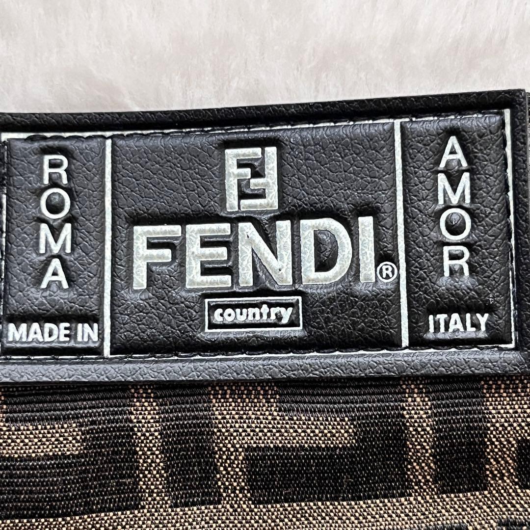 美品✨FENDI フェンディ ジャガード パンツ FF ズッカ 総柄