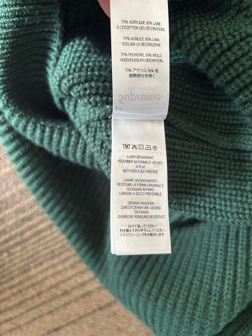 トップス 24FW Supreme small box polo sweater M