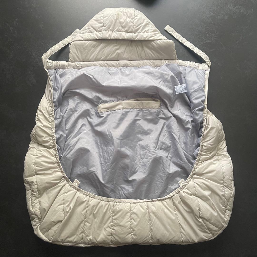 16日朝一発送 おくるみ ブランケット ダウン 中綿 ふんわり 抱っこ紐 カバー