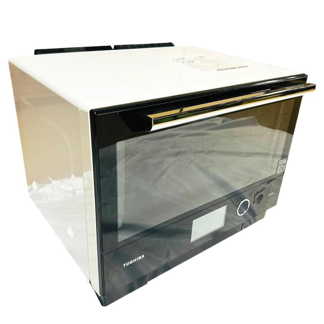 東芝 石窯ドーム ER-RD7000(W) オーブンレンジ 30L 角皿付