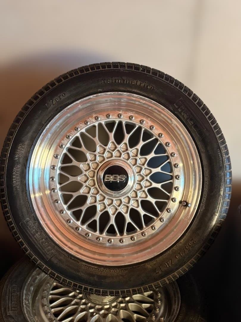 ピレリ255/45 ZR17 ホイール付き夏タイヤ4本セット