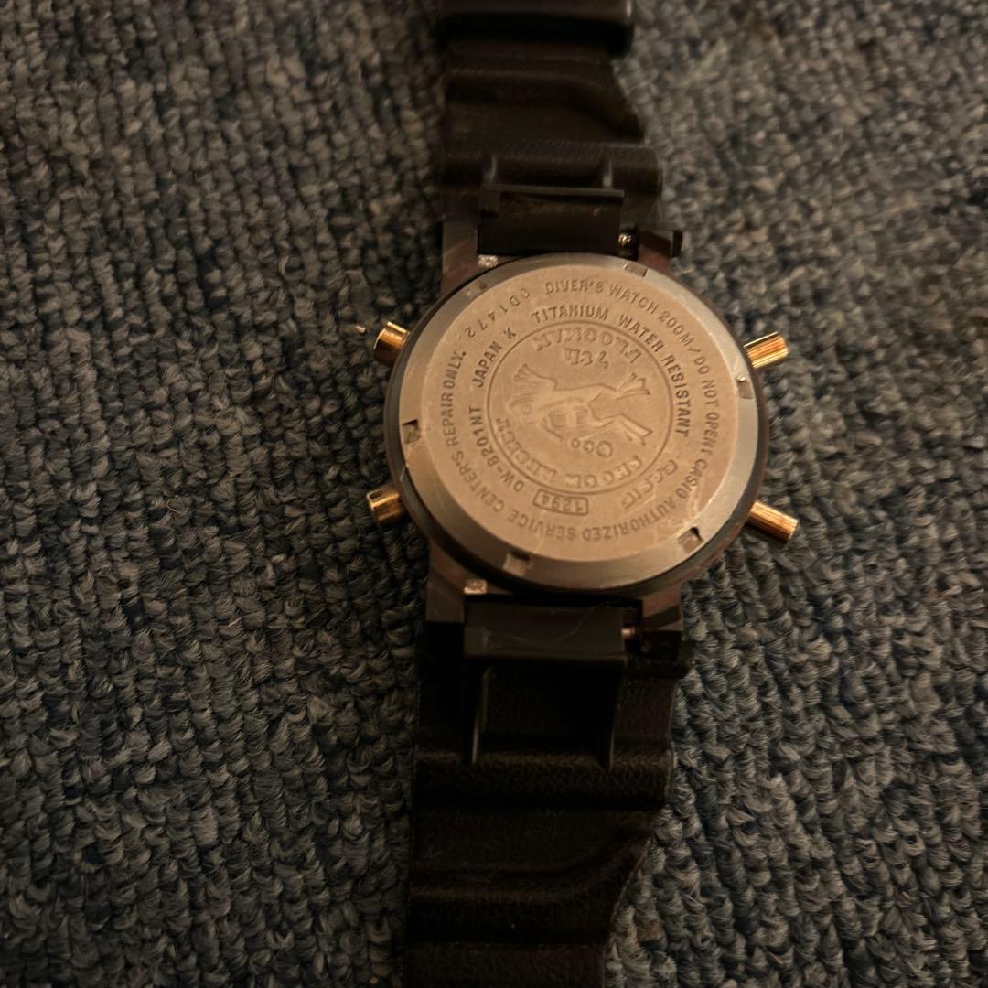 casio frogman dw-8201nt 電池交換済み