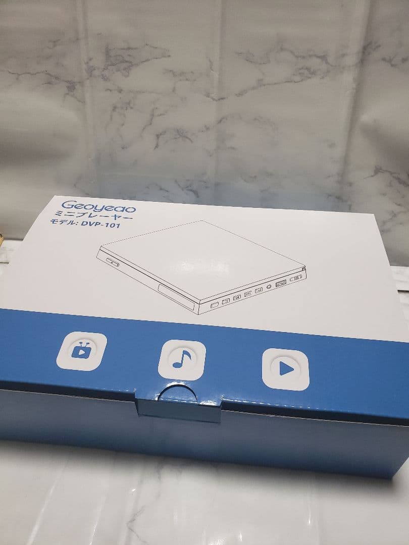 DVD プレイヤー ミニ サイズ 新品 未使用