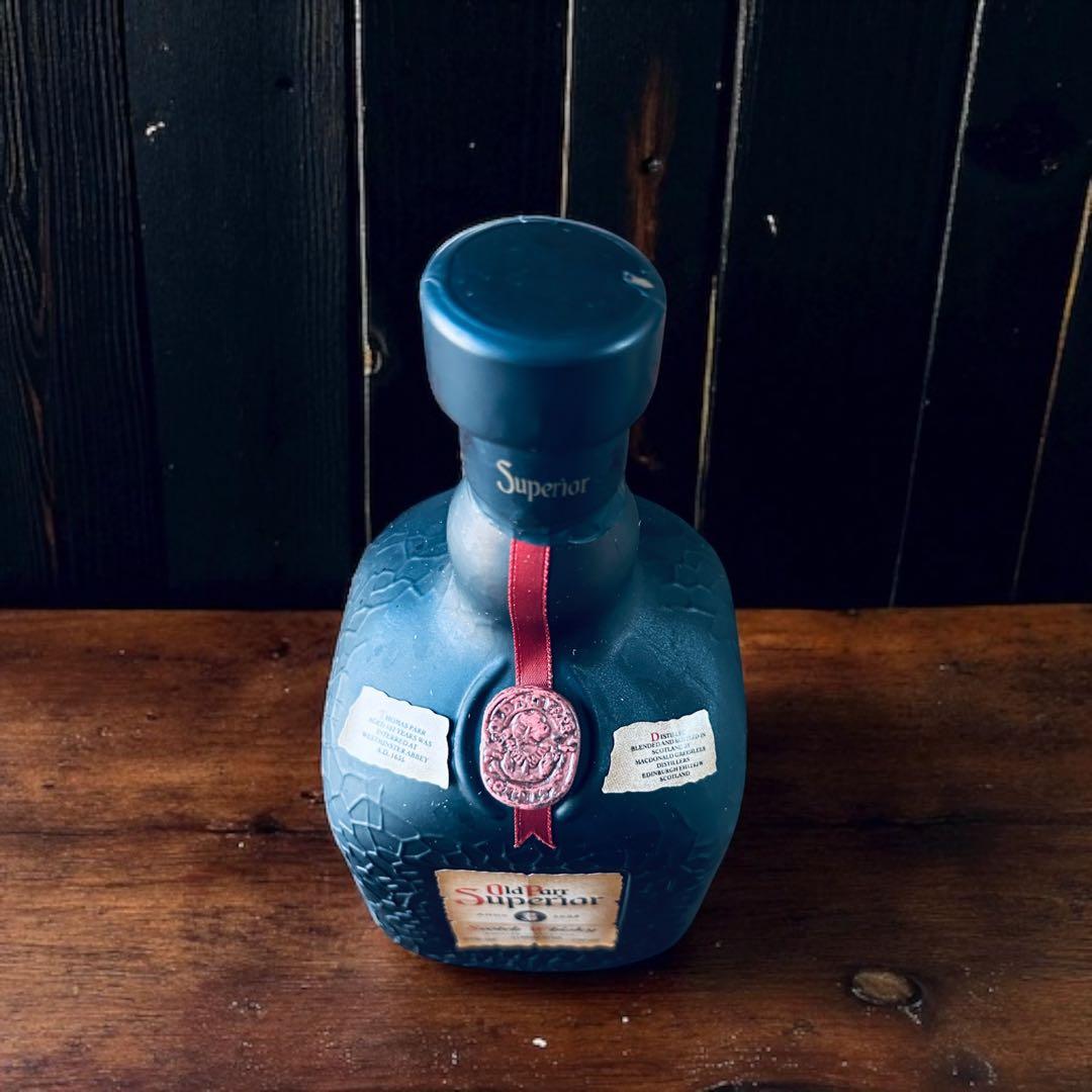 未開封1989年 オールド パー スーペリア 43℃ 750㎖ 旧ボトル 箱付