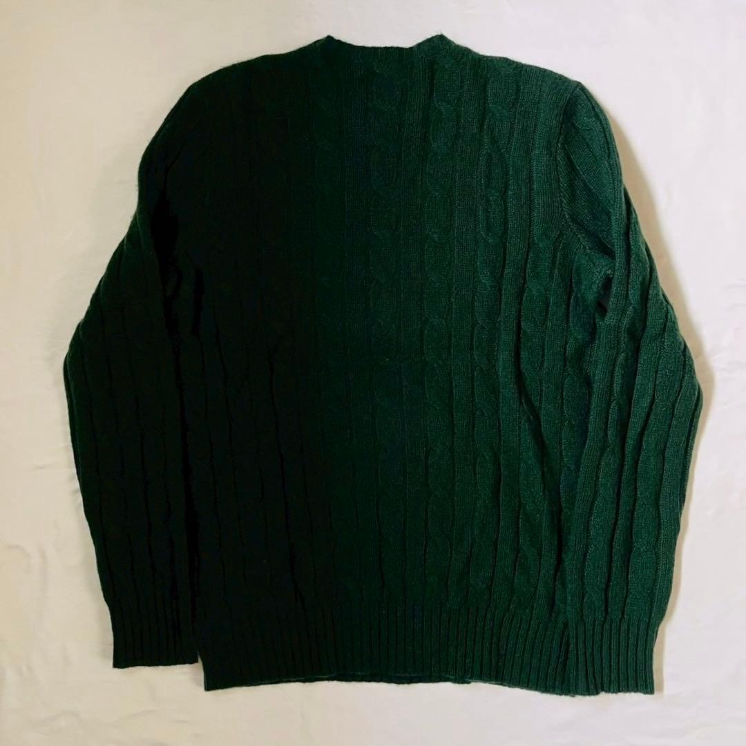 RALPH LAUREN ラルフローレン カシミア100 ケーブルニットセーター