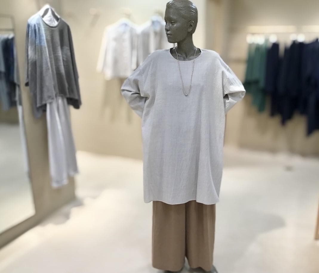 新品★2024ヨーガンレール　ウールコットンチュニック　ババグーリ