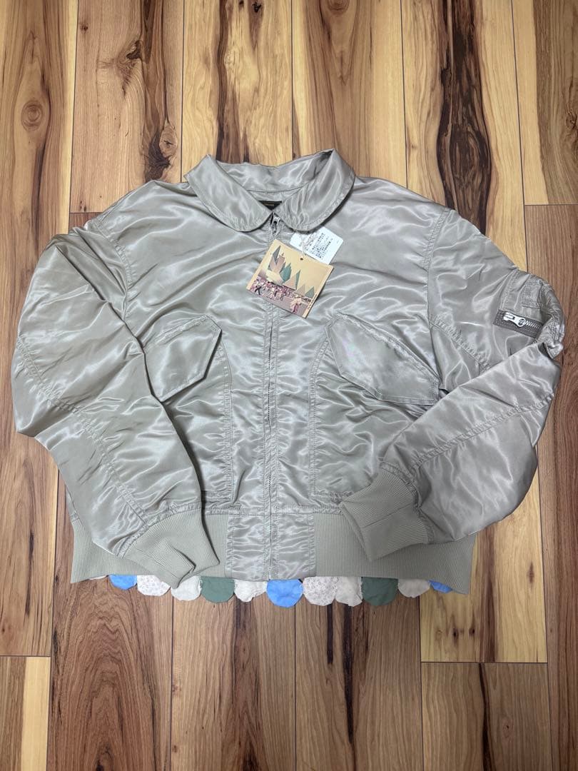 ジャケット・ブルゾン Nylon and Twill Docking Flight Jacket 01