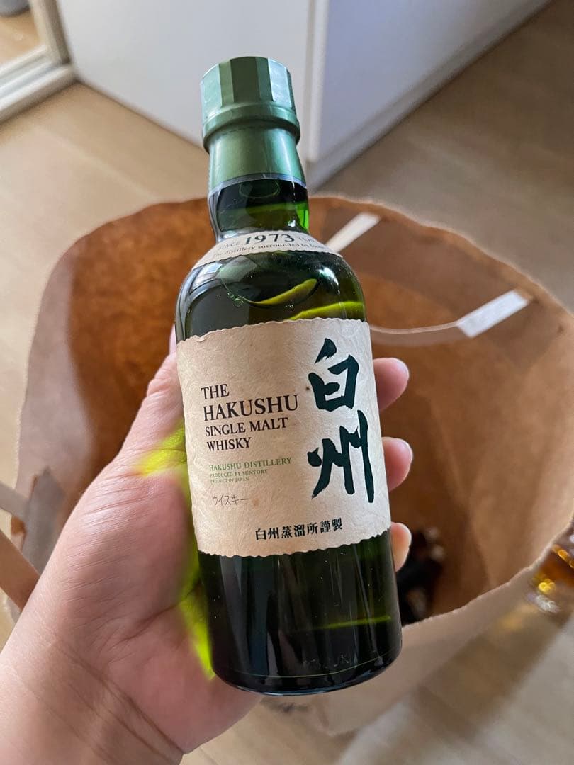 1973白州 シングルモルトウイスキー 180ml