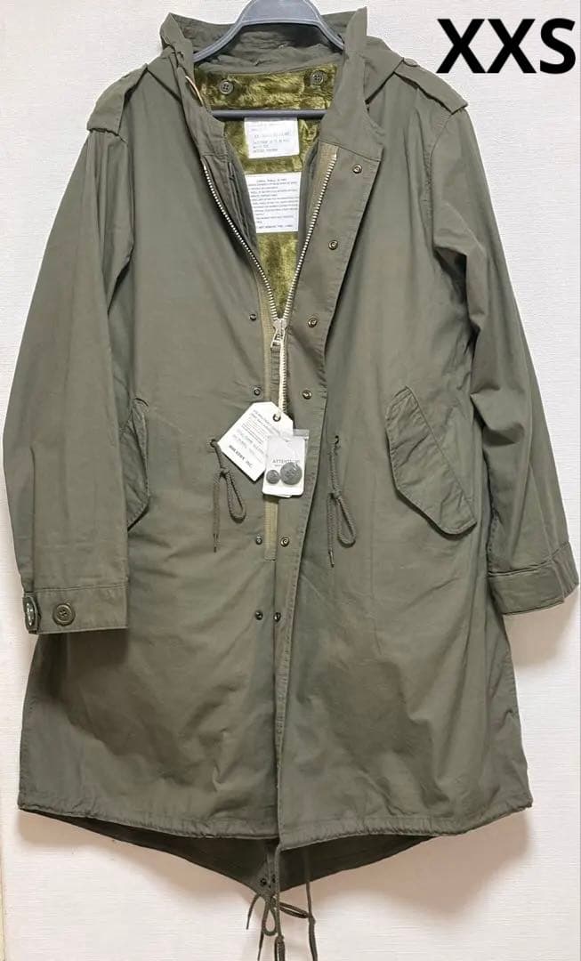 HOUSTON M-51パーカ モッズコート 5409Mライナー付 青島コート