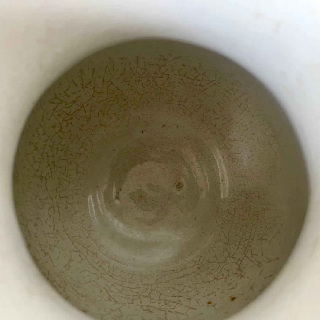 ショワジールロワ　白釉ピシェ　水差し　フラワーベース　フランスアンティーク