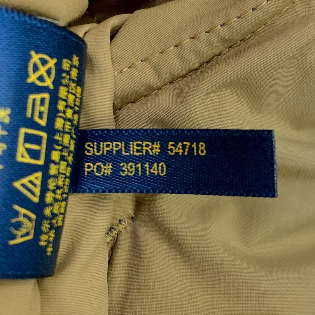 ポロラルフローレン ダウンベスト 肉厚 2way ネイビー M　D937