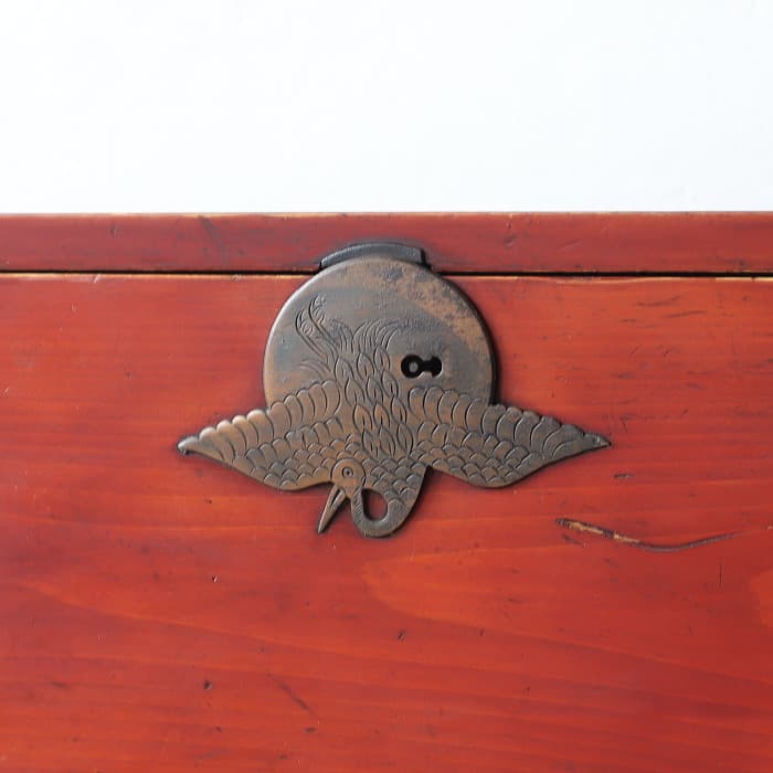 アンティーク 引出し2杯 2段 和箪笥 ローチェスト 古家具 テレビ台