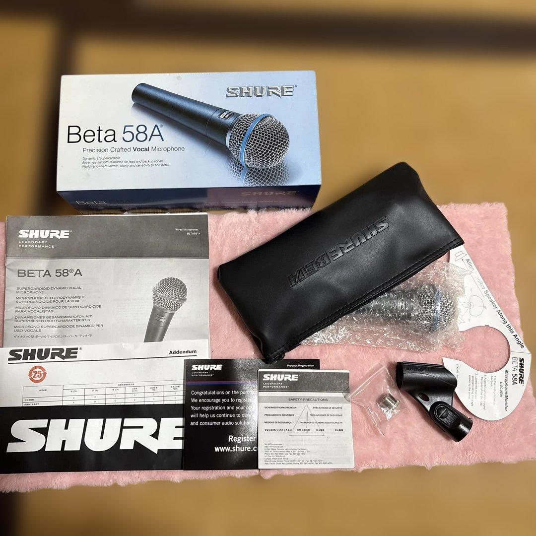 SHURE Beta 58A ダイナミックマイク