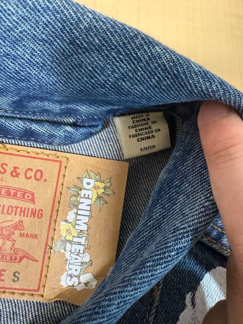 DENIMTEARS Levi's デニムティアーズ デニムジャケット