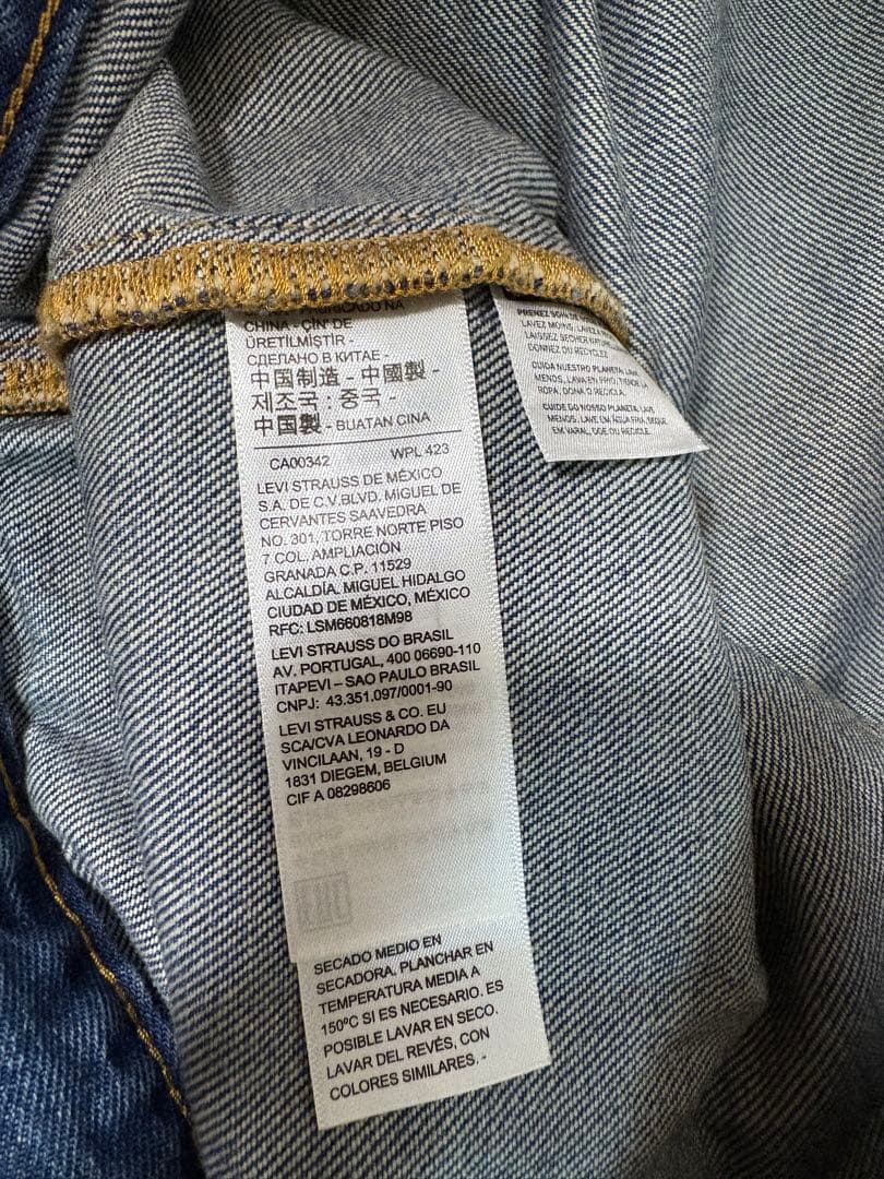 DENIMTEARS Levi's デニムティアーズ デニムジャケット