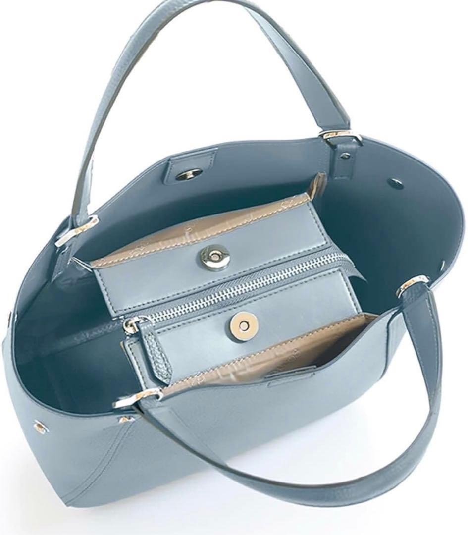 シュリンクレザー2wayバッグ＜プレミアム4点セット＞