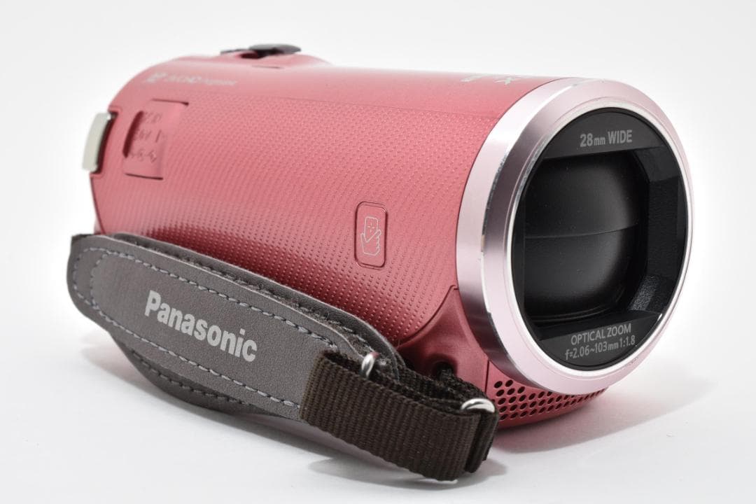 【美品】Panasonic ビデオカメラ HC-V520M　ピンク　動作確認済
