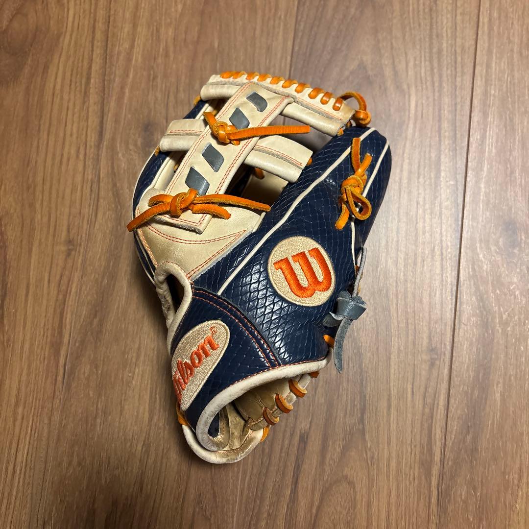 Wilson 硬式野球グローブ A2000ネイビー/アイボリー