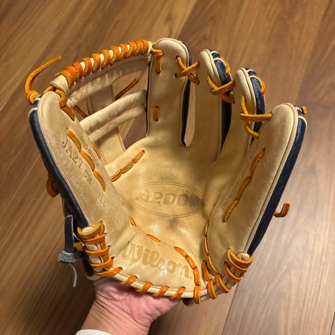 Wilson 硬式野球グローブ A2000ネイビー/アイボリー