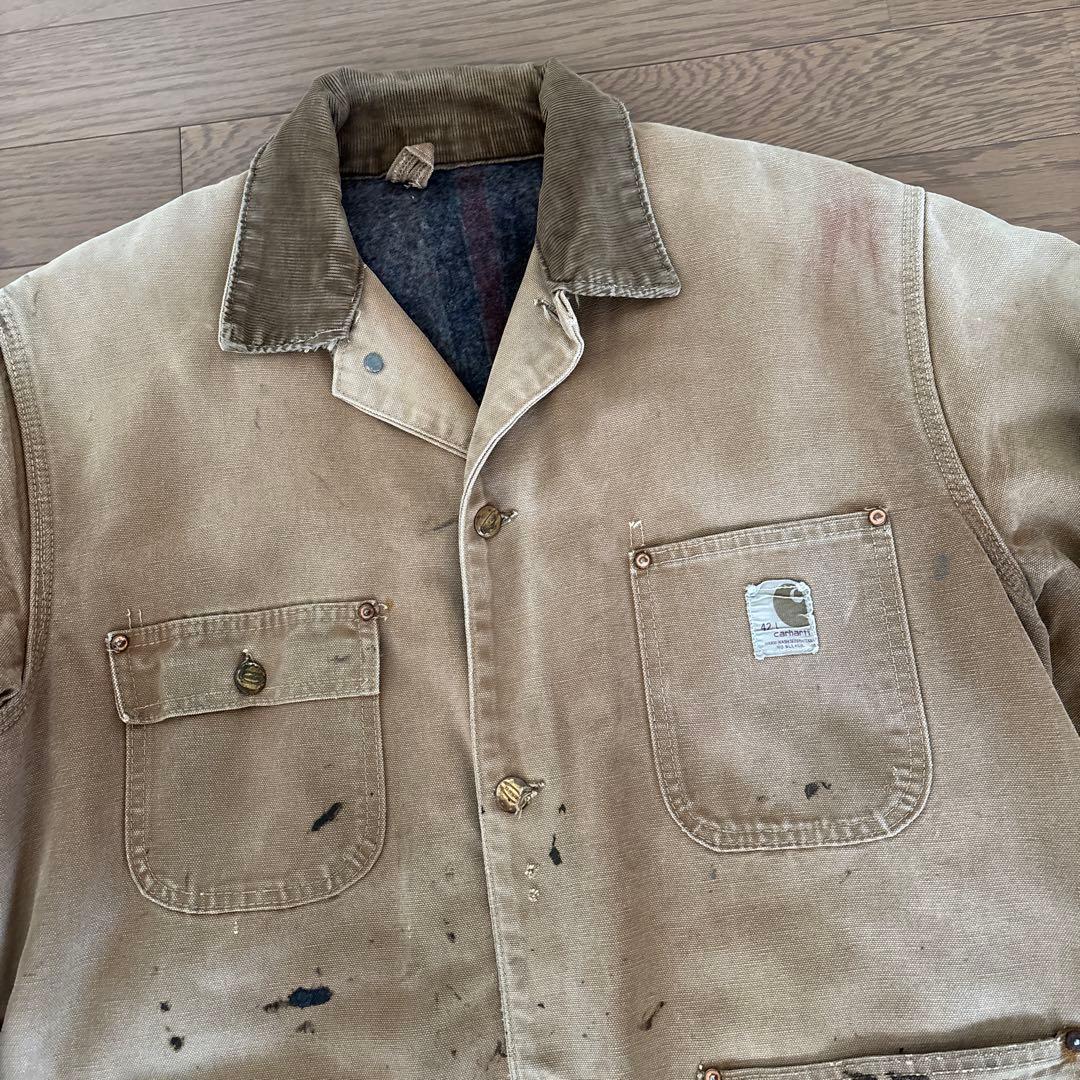 激シブ　60s 〜 カーハート　ミシガン チョアコート ビンテージ　デトロイト