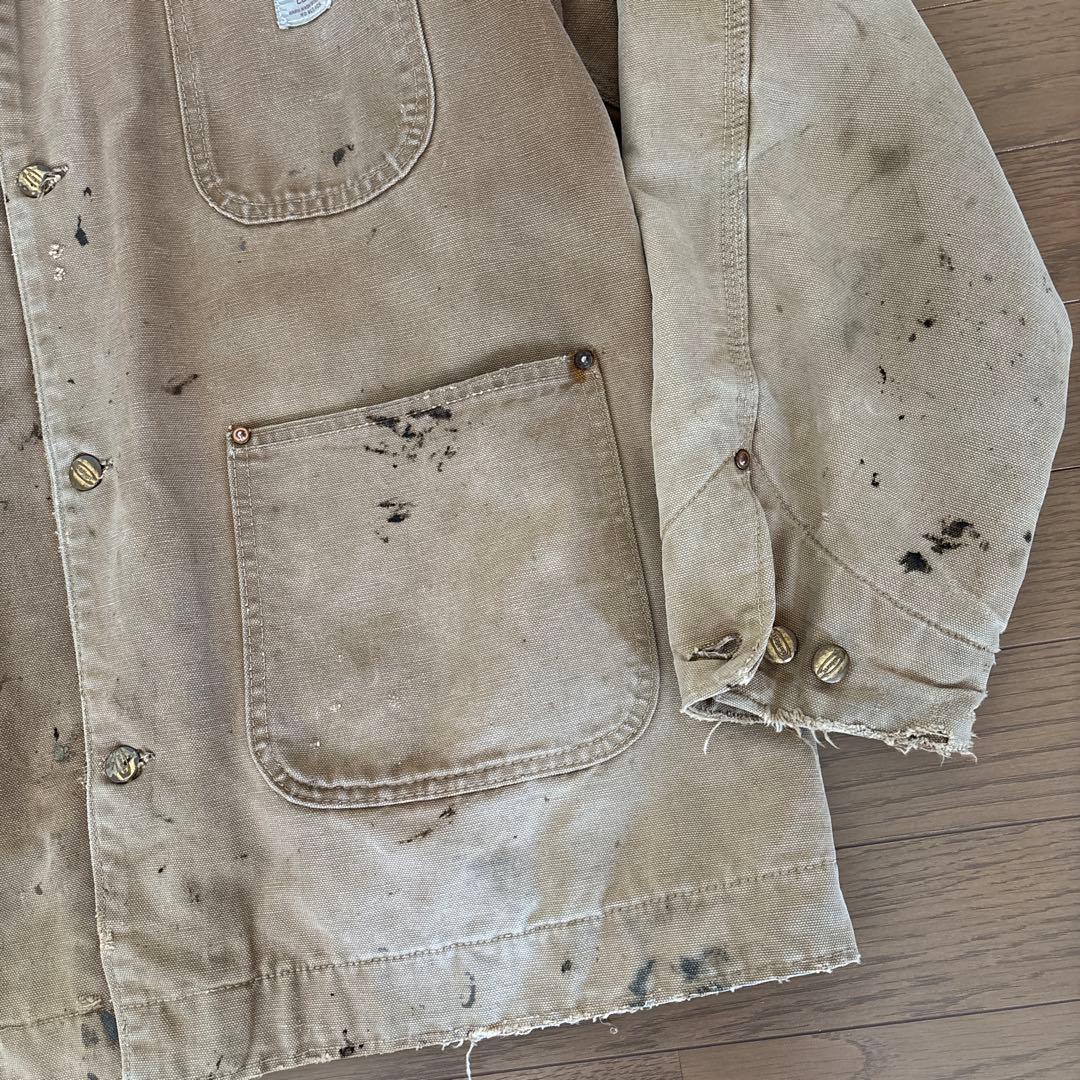 激シブ　60s 〜 カーハート　ミシガン チョアコート ビンテージ　デトロイト