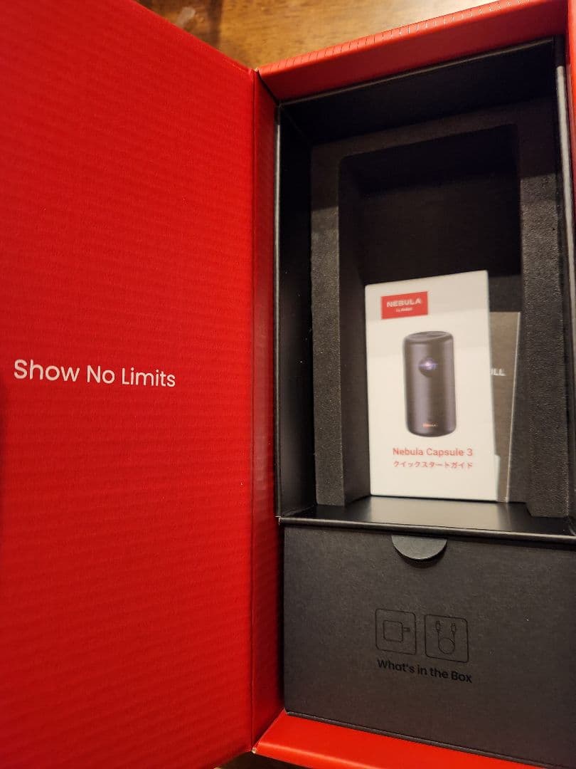 【美品】Nebula Capsule 3 ＋ 純正三脚