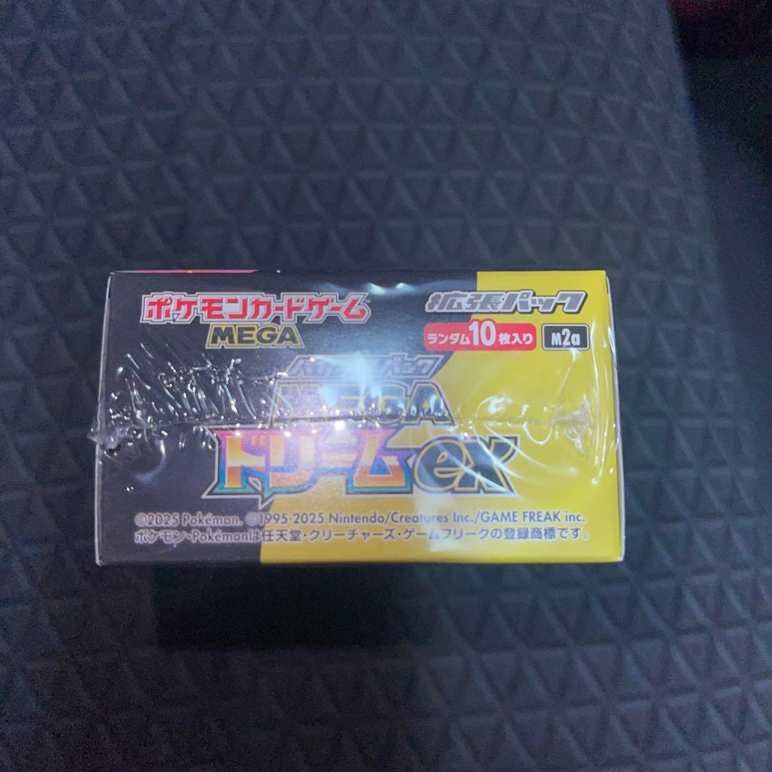 ポケモンカードゲーム MEGAドリームex 1boxシュリンク付き新品未開封
