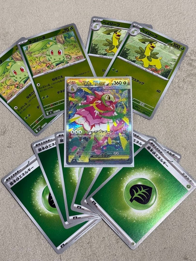 え*ん様 メガメガニウムex SARセット