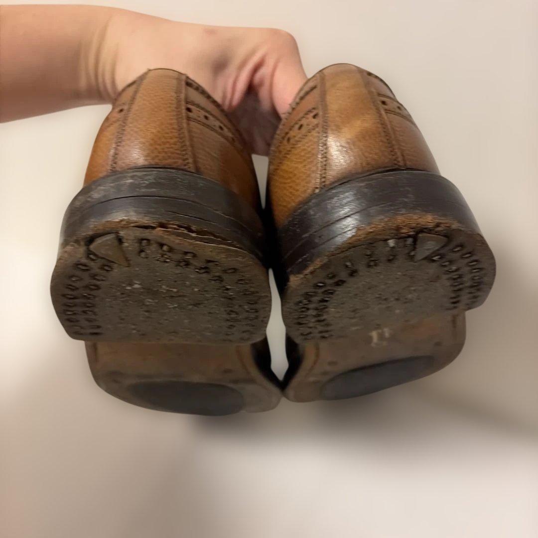 【70's 】Imperial Kenmoorウィングチップ 26.5 ブラウン