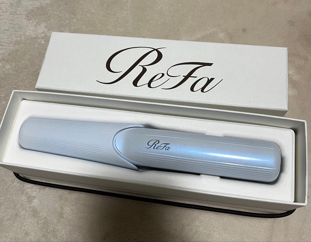 ReFa ストレートヘアアイロン シルバー　値下げ