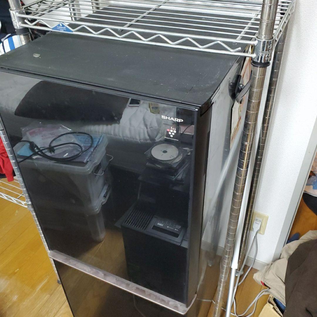 【両開き・匂い無】兵庫明石市保管　sharp　冷蔵庫137L　プラズマクラスター