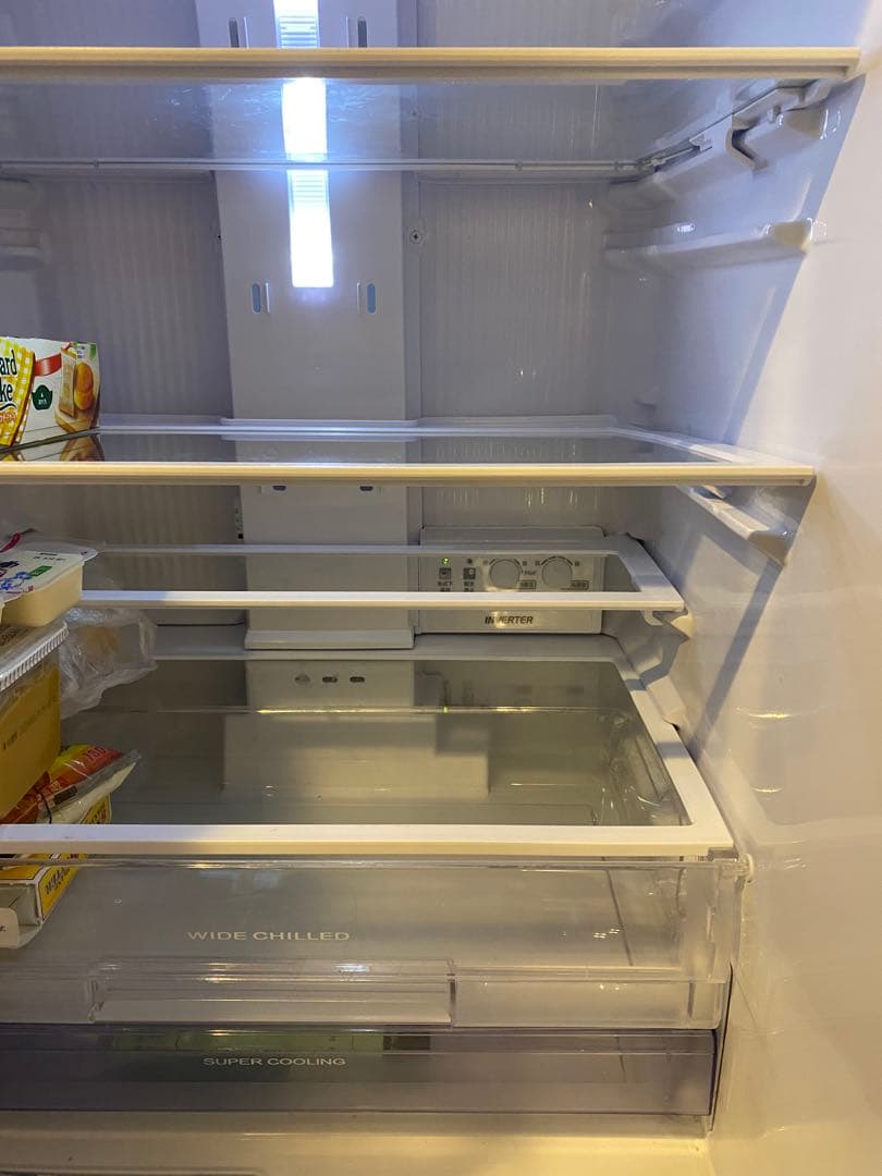 【最安値出品‼️】三菱電機冷蔵庫　365L パールホワイト　大容量冷蔵庫