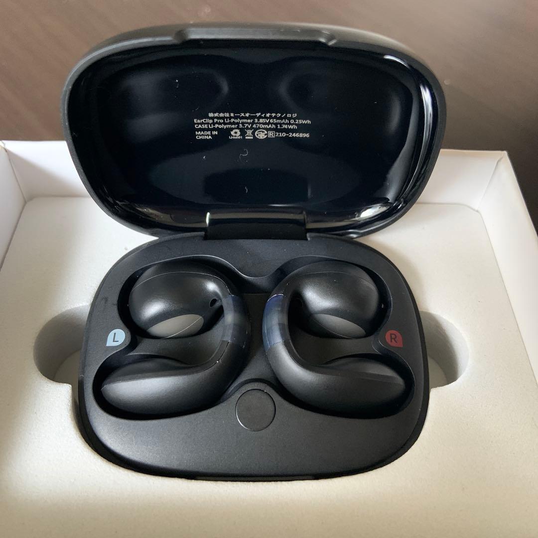 Ear Clip Pro ワイヤレスイヤホン ブラック docomo