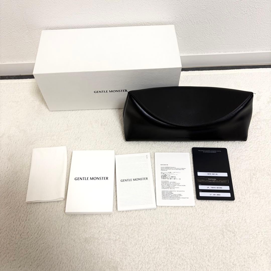 【25年美品】GENTLE MONSTER Days Day サングラス 黒