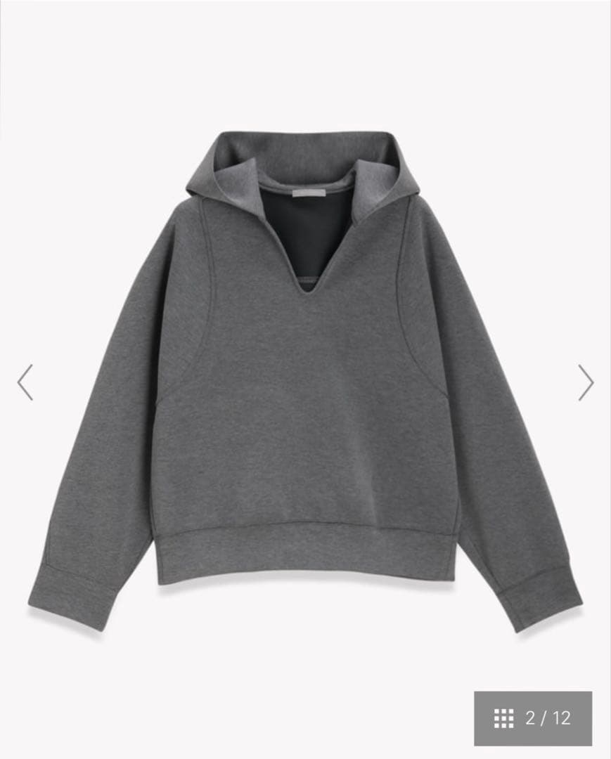 theory luxeパーカー定価3万円