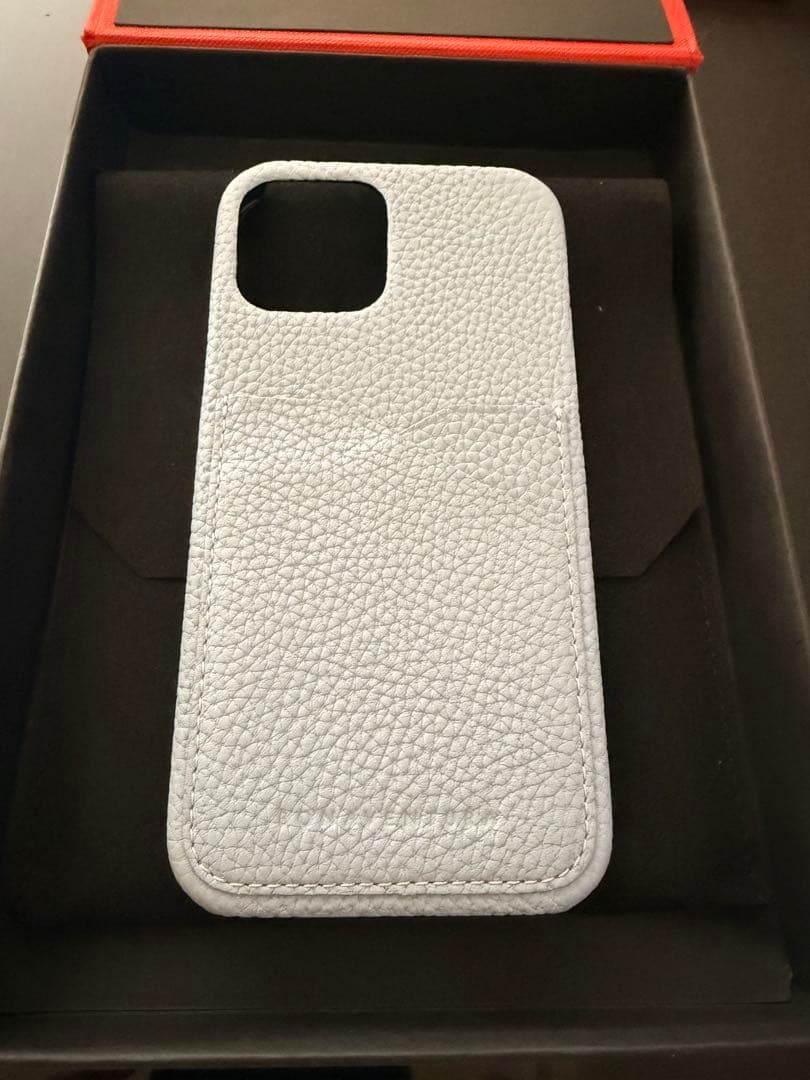 新品未使用BONAVENTURA iPhoneケース アイスブルー12Pro