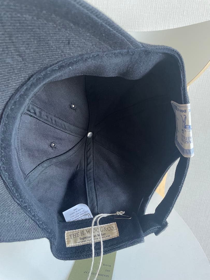 THWDOG SHADOW WIDE CAP ブラック