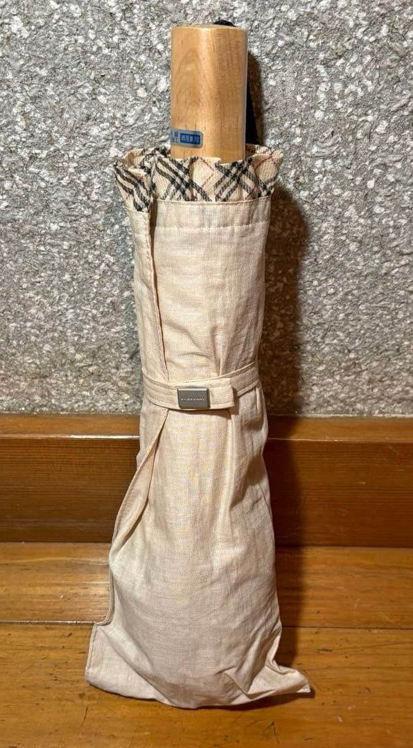 BURBERRY バーバリー 傘/日傘/折り畳み ノバチェック フリル 晴雨兼用