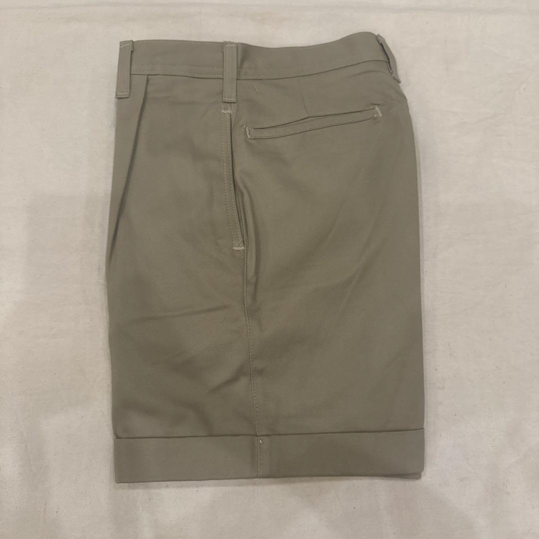 80s VINTAGE CHINO SHORTS ARMY KHAKI USA製