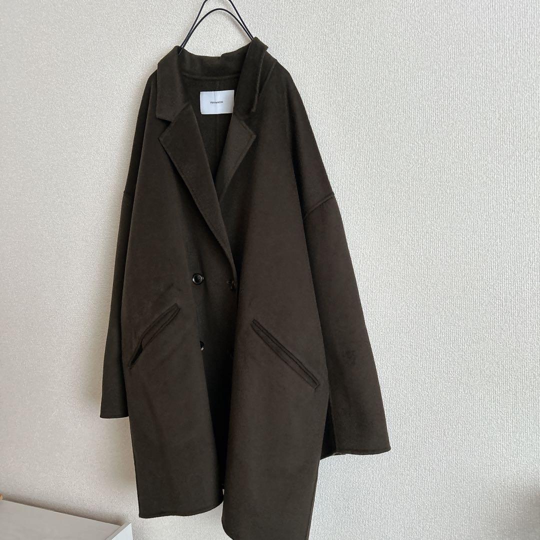FRAMeWORK ハミルトンリバーテーラードコート　36