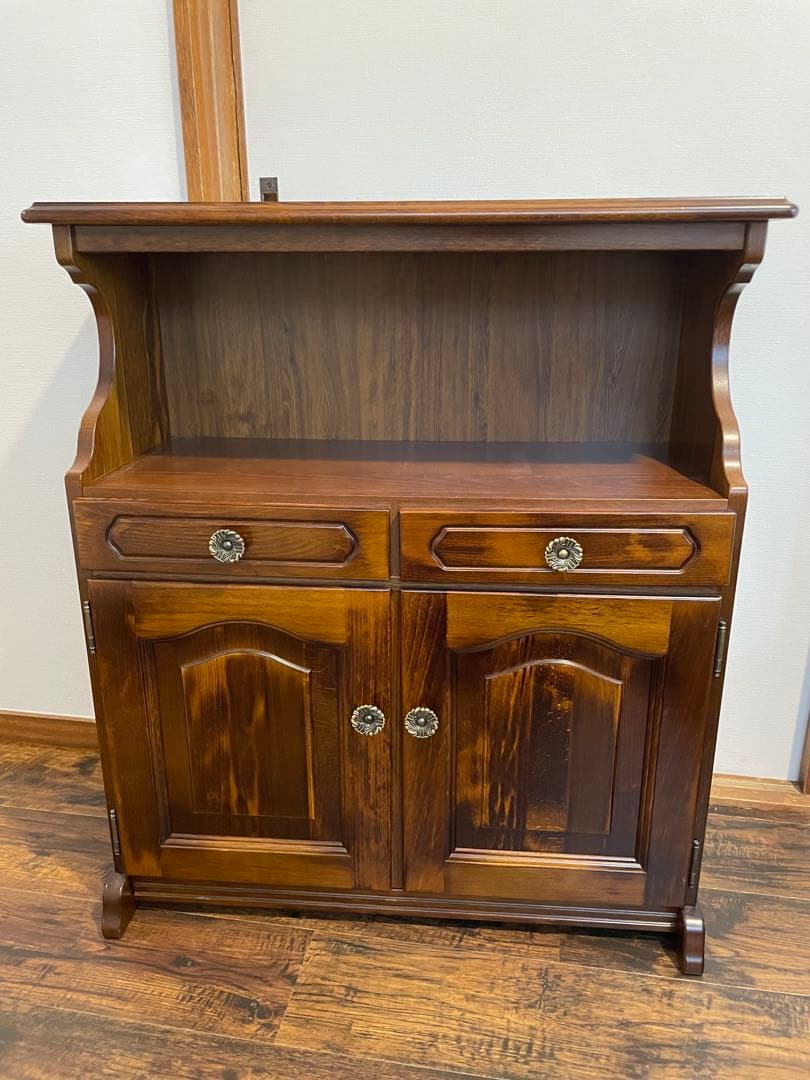 karimoku カリモク コロニアル 電話台 レトロ アンティーク