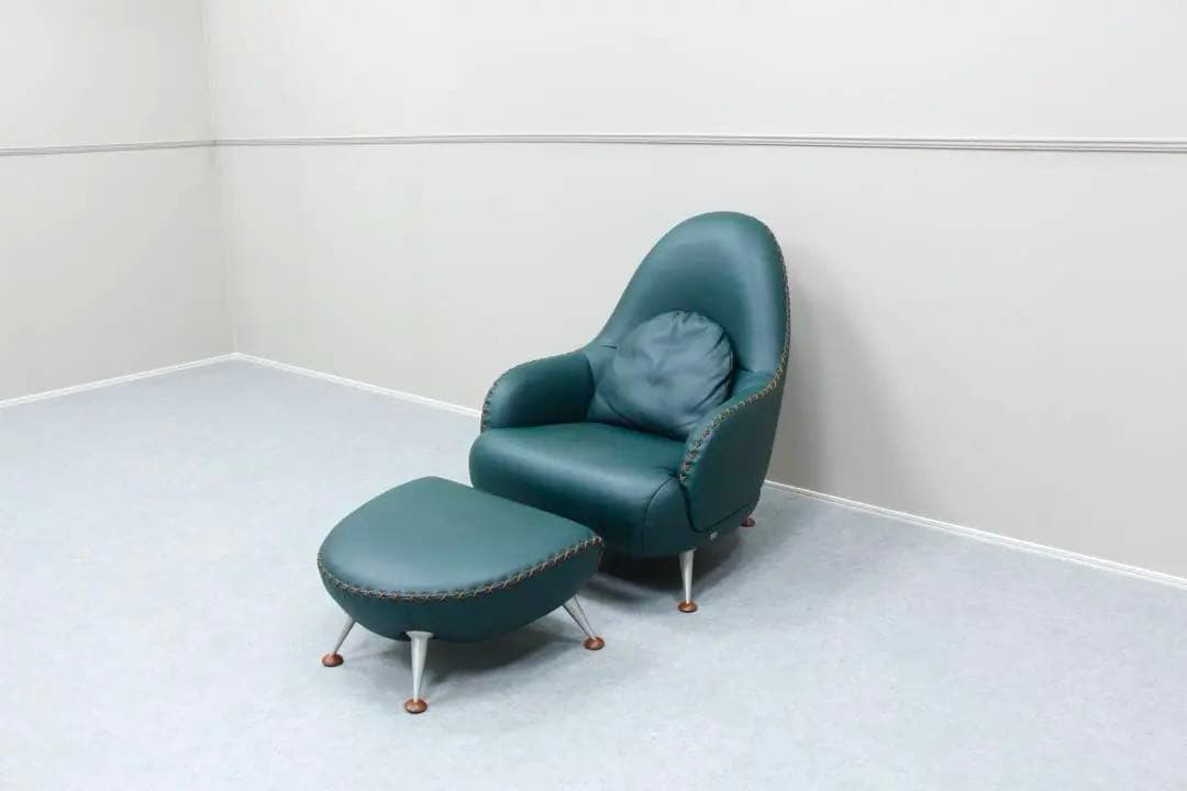 【極美品】de Sede デセデ アームチェア DS-102 オットマン付