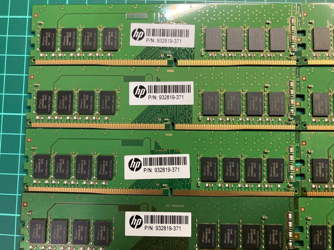 SK Hynix PC4-2666V 8GB メモリ 8GB×8