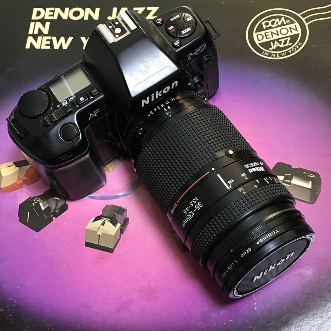 フィルムカメラ Nikon F-801+AF NIKKOR 35-135mm F3.5-4.5