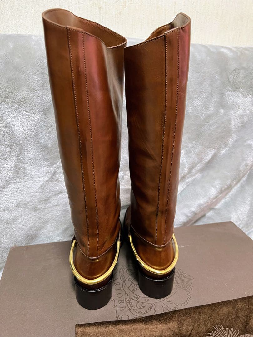 SARTORE（サルトル）ロングブーツ/ブラウン/サイズ37/