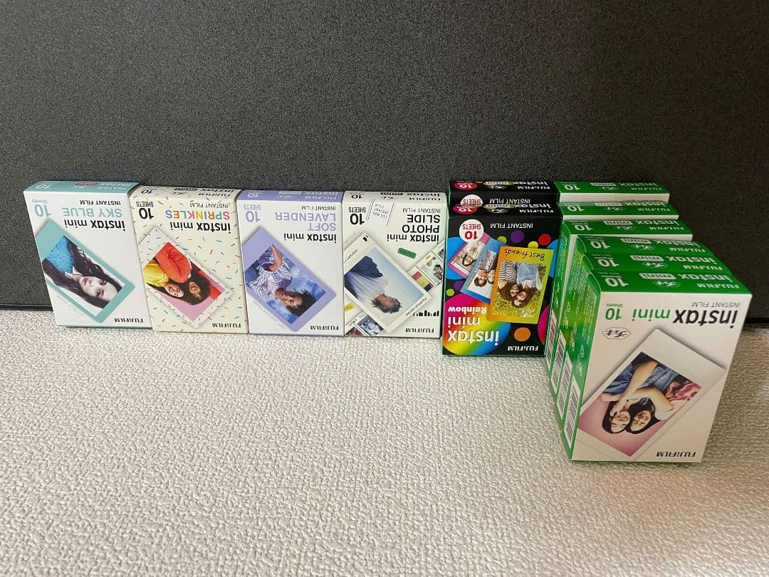 富士フイルム Instax mini インスタントフィルム – 全12パック