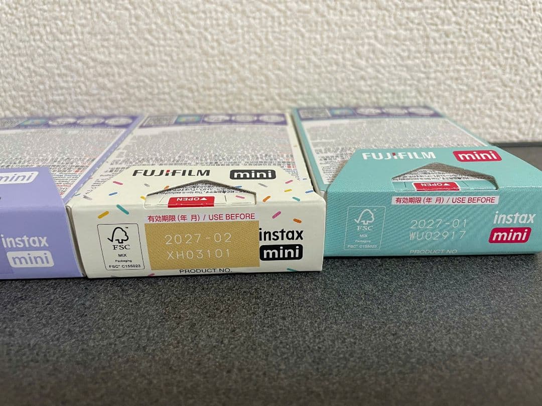 富士フイルム Instax mini インスタントフィルム – 全12パック