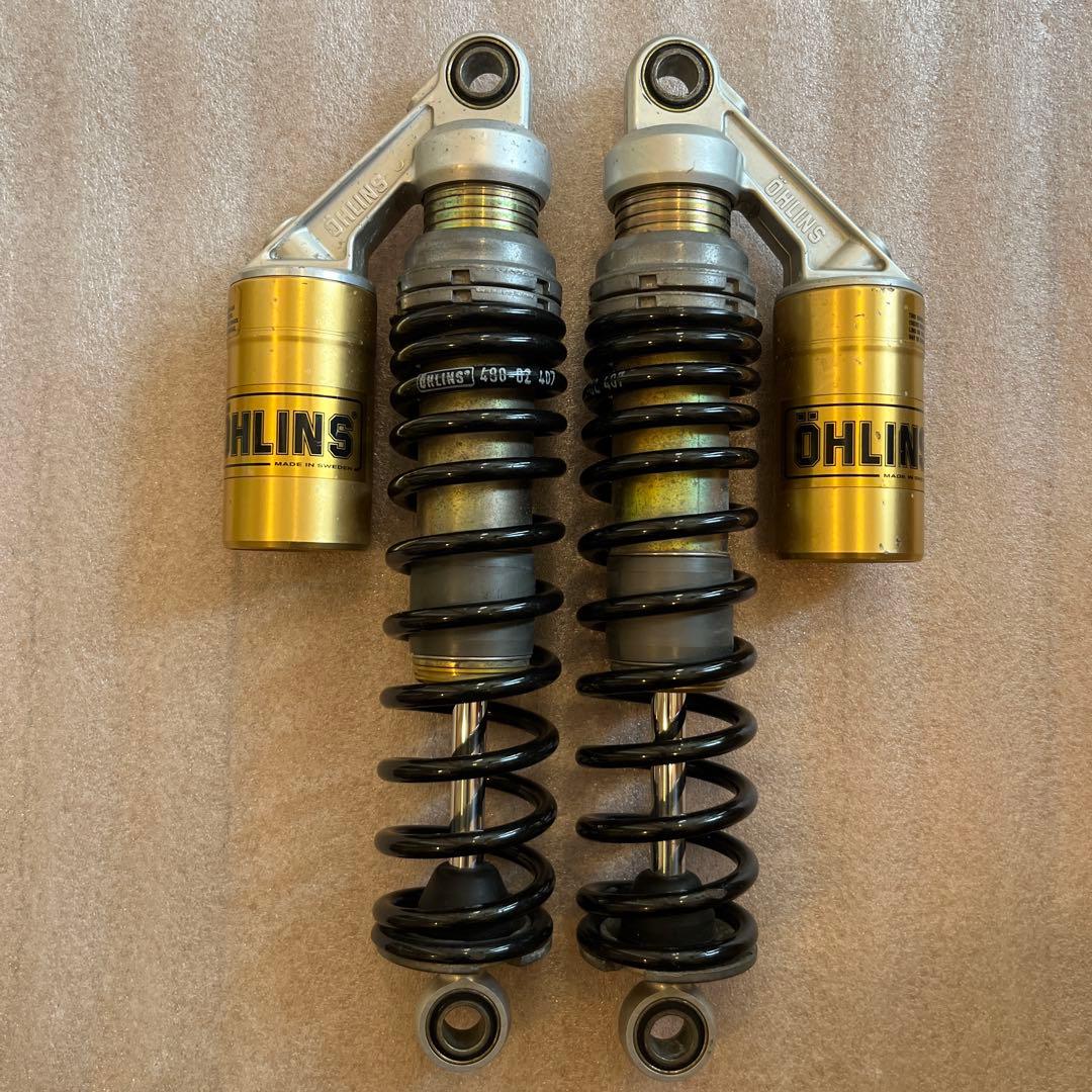 SR400 SR500 OHLINS オーリンズ リアサスYA9522