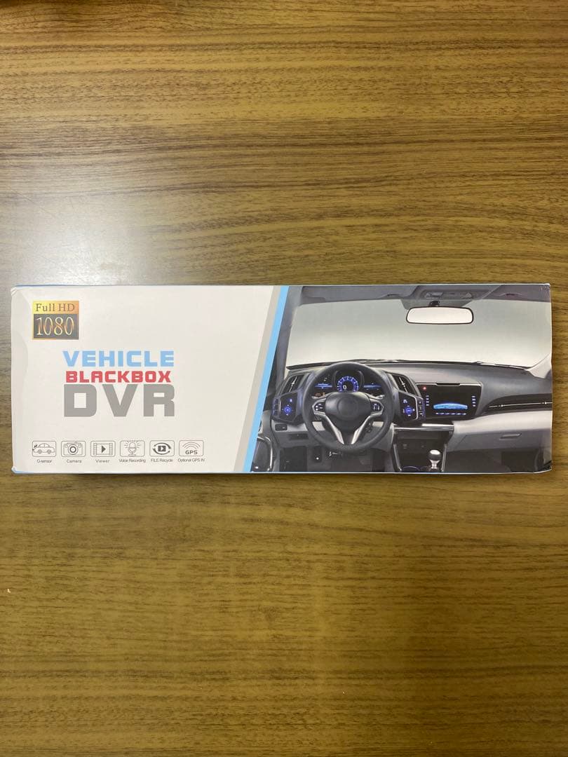 ドライブレコーダー　ミラー型　リアカメラ　分離　前後　同時録画【3台】